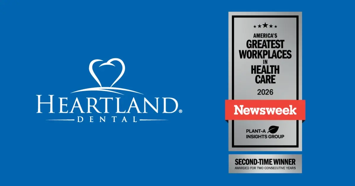 Heartland Dental Named to Newsweek’s America’s Greatest Workplaces in Health Care 2026 For Second Consecutive Year